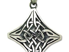 Pandantiv amuleta din argint pentru conexiune Rob Ray Simboluri Mistice - Firul Vietii